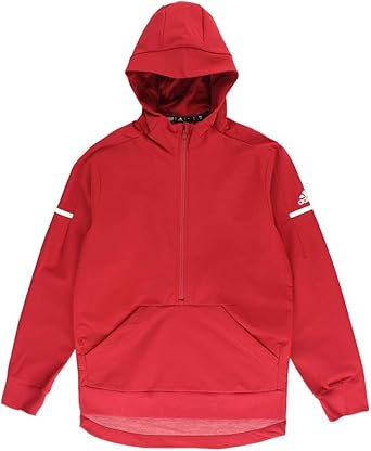 adidas black red hoodie