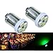 PA LED 10PCS #1893#44#47#756#1847 BA9S 4SMD LED Bayonet Pinball Machine Light Bulb Green-6.3V