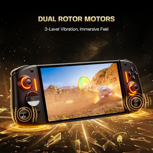 NYXI Hyperion 3 – Primer Control de Terceros del Mundo Control Switch 2 | Joystick Hall Effect, Giroscopio de 9 ejes, Botones mecánicos, Vibración ajustable, 2 botones traseros