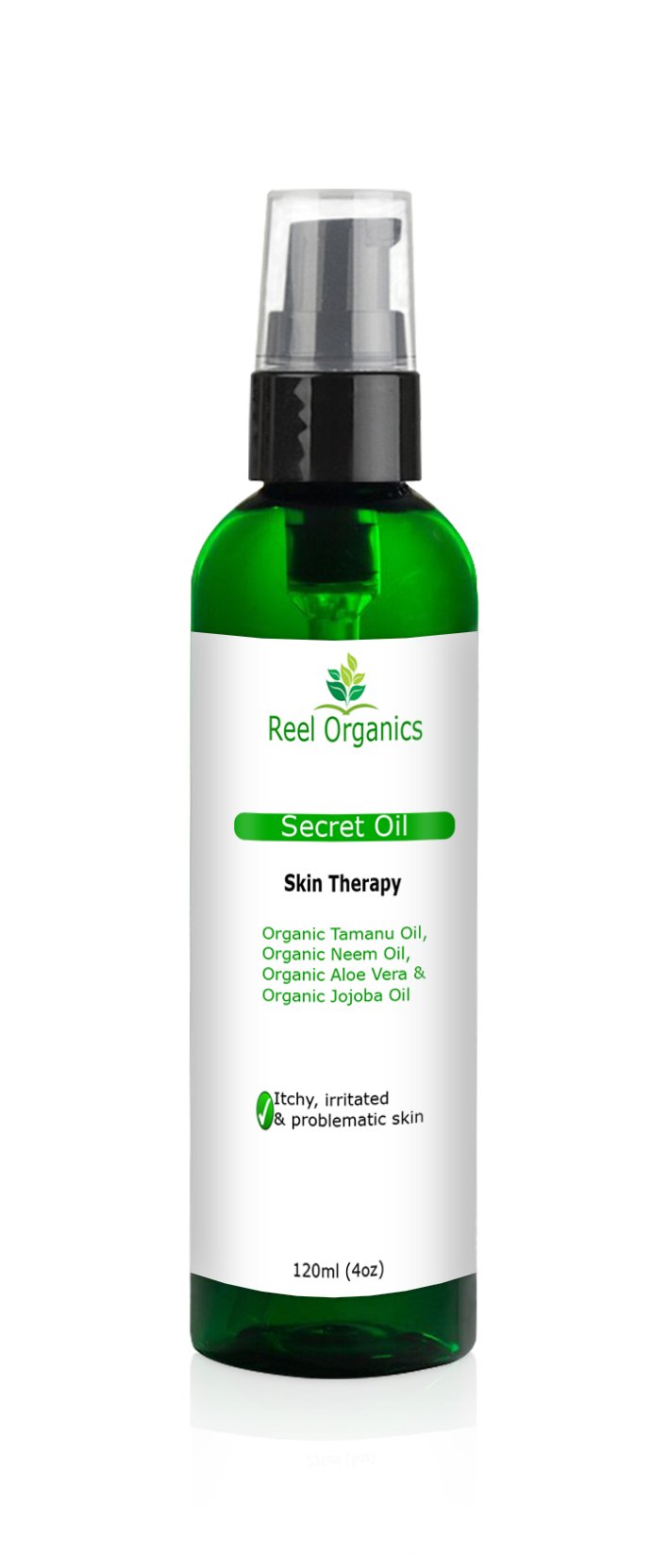 Secret Oil - Skin Therapy | Best Treatment for Psoriasis, Eczema, Acne Scar, Foot Fungus, Rosarea. (4 oz)