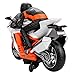 GPTOYS Motorcycle Toddler Toy Car for 2 3 4 5 Year Old Boys Girls Birthday Gift Preschool Games, Bump and Go Action Car with Light & Music