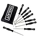 Austor 8 Pcs Carburetor Adjustment Tool with Bag for 2 Cycle Carb Engine Included 21 Teeth Splined/ 7-Teeth Splined/ Single D/ Small Head Single D/ Double D/ Pac Man/ Small Head Pac Man/Hexagon
