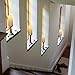 Eldnacele Flameless Candles Flickering Real Wax LED Battery Operated Candles Set of 12(D2.2 X H5) Pillar Candles Ivory Warm Light with Remote Control and Timer for Home and Wedding Decoration