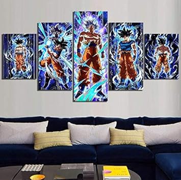 Amazon Com 5 Piezas De Goku Son Ultra Instinct Dragon Ball Z