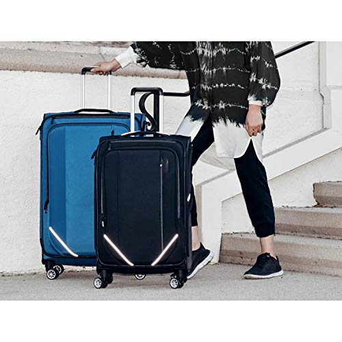 American Tourister Zoom Turbo Softside Expandable Spinner Wheel Luggage