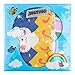 WATINC 2Pcs Happy Easter Garden Flag and Double Sided Welcome House Flag with Rabbit and Eggs, Indoor Polyester Party Decor Flags for Celebration, Festival Home Outdoor Flag Garden 12.4 x 18.5 Inch