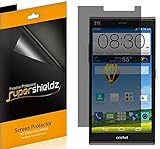 [2 Pack] SUPERSHIELDZ- Privacy Anti-Spy Screen Protector Shield For ZTE Grand X Max / Max+ With Lifetime Replacements Warranty - Retail Packaging
