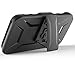 Galaxy S7 Active Case, Cimo [Armor Guard] Heavy Duty Shock Absorbing Dual Layer Protection Cover with Kickstand and Locking Belt Swivel Clip for Samsung Galaxy S7 Active (2016) - Black