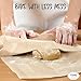 Parchment Paper Sheets For Baking - Reusable Unbleached Precut Parchment Paper Liners For 12 X 16 Cookie Sheets & Pans - Best For Non-Stick Baking - 100 Sheets