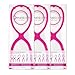 Dreamlover Wig Holder, Multiple Tall Wig Stands for Long Wigs, Hot Pink, 3 Pack