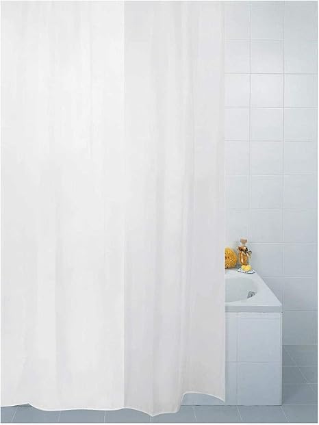 300x 200cm Extra Wide Shower Curtain White Amazon Co Uk Kitchen Home
