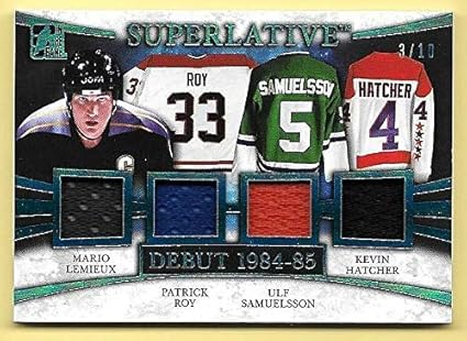 mario lemieux blue jersey