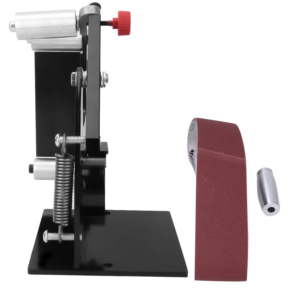Belt Sanders Grinding Machine，50mm Width Belt Sanders Polisher，Portable Sander Polishing Machine with Adapter，Suitable for Wood，Metal，Stainless Steel polishing，Grinding(M14)