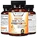 Keto BHB Exogenous Ketones Pills Max Potency goBHB Salts 1200mg - Made in USA- Keto Weight Loss Pills with Natural Caffeine, Magnesium Beta, Hydroxybutyrate, Calcium, Ketone Supplement - 60 Capsules