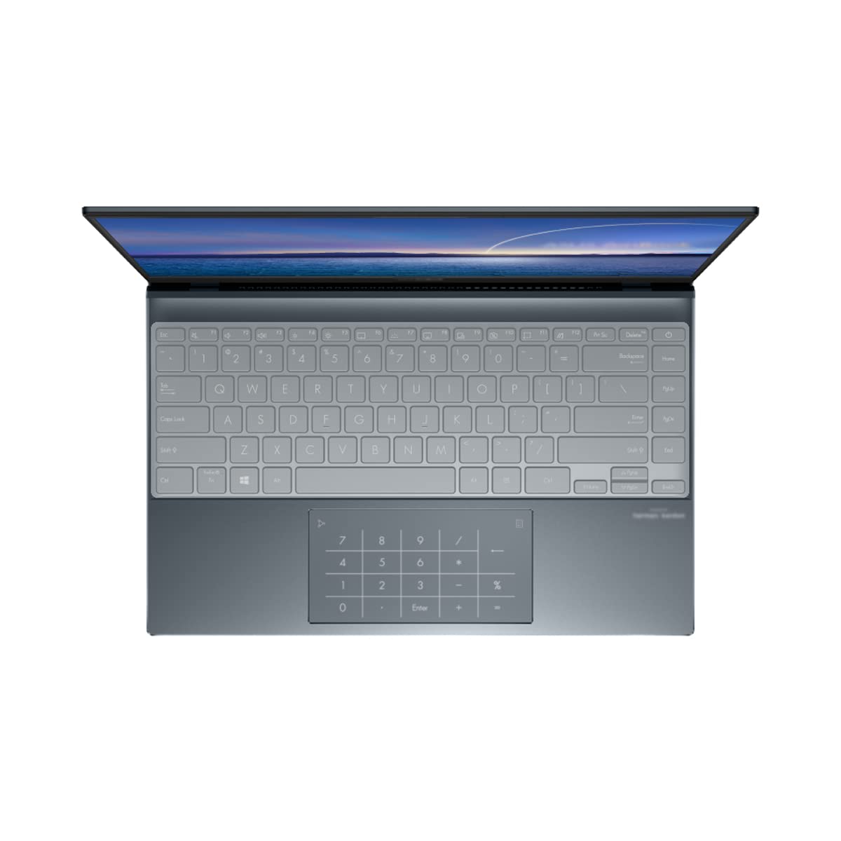 MiNGFi TPU Keyboard Cover for ASUS Zenbook 14 UM425 UX425 Series UM425IA UX425EA - Transparent