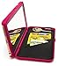 iPhone 7 Plus Case, Bastex Hot Pink Hidden Back Wallet Mirror Case with Stand Feature and Card Holder for Apple iPhone 7 Plus