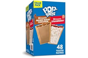Bundle - Pop-Tarts (48 ct.) in Icemans Thunder Packaging (Brown Sugar Cinnamon and Strawberry)