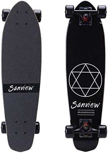 SANVIEW Complete 28inch Cruiser Maple Skateboards