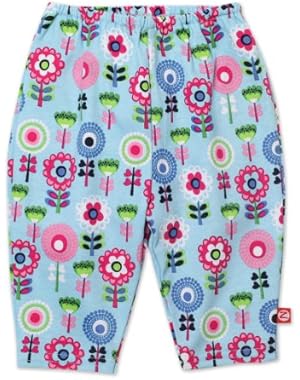Baby-Girls Dizzy Daisy Legging, Bluebird, Newborn