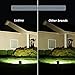 LEDMO 50W LED Flood Lights - Waterproof IP65 LED Light Daylight White 6000K LED Work Light 4000lm 250W Halogen Equivalent LED Spotlight Security Lights Outdoor Lights LED Shop Light for Garage, Garden