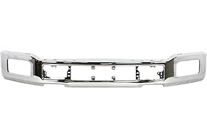 BUMPERS THAT DELIVER - Chrome, Steel Front Bumper Face Bar for 2018-2020 Ford F-150 w/Fog 18-20, FO1002430