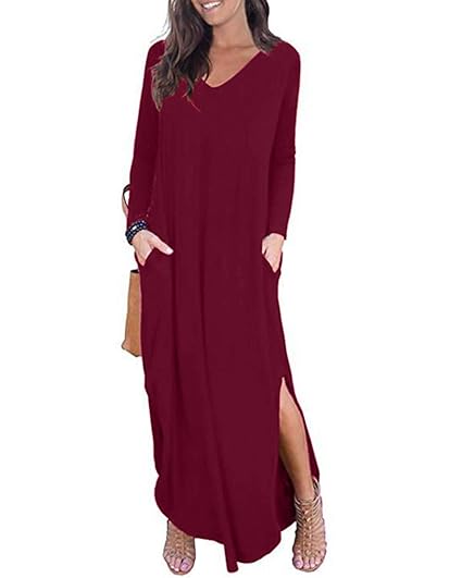 side split long maxi shirt