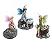Smart Garden Solar Set of 3 Magical Fairy Shaped Spotlights LED