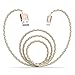 Aimus 4FT Phone Charger Cable, Nylon Braided Data Cable Line USB Charger Cable Gaming Charging Cable Cord Compatible for iPhone X/8/8 Plus/7/7 Plus/6/6s/5/5S, iPad and iPod-Gold