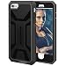 iPhone 6 Plus 5.5" Case with Built-in Screen Protector [Outdoor Series](Apple iPhone 6S Plus 5.5") (Encased® Lifetime Warranty) **New 2016 Release** (Jet Black)