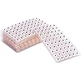 WECANDO 600 Counts Acupuncture Vaccaria Needle Ear Seeds Massage Paste Ear Stickers Auricular Ear Press Seed