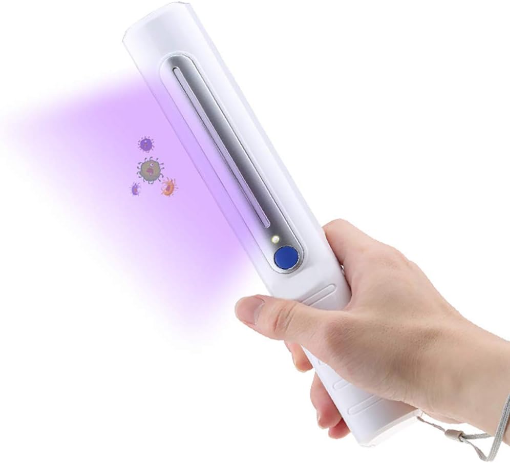 Tehok Ultraviolet Disinfection Lamp Professional UV-C Sanitizer Wand Kill 99.9% Mold Bacteria Germs Dustmite Virus Surface/Kills Germs Quickly & Easily