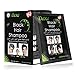 10 PCS Dexe Black Hair Shampoo Instant Hair Dye for Men and Women - Hair Dye Permanent White Hair into Black- Black Hair Dye Shampoo 25ml/ Pack