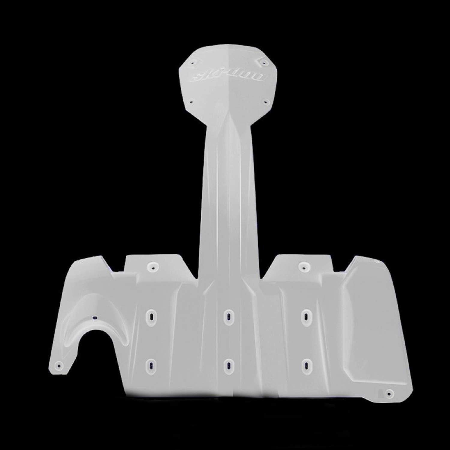 SkiDoo New OEM Extreme Skid Plate, White, REVXM, REVXS