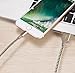 iPhone Charging Cables, Novtech Charger Cable 3 Pack 6.5ft Nylon Braided Lightning to USB Cable for iPhone 7 7 Plus 6s 6s Plus 6 6 plus 5s 5c 5 iPad Air iPad mini iPod ( Black and Gold)