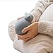 Hot Water Bottle, Cute Hot Water Bag, Lintelek Microwave Heating Bottle with Environmental Silicon, Hot & Cold Therapy, Great for Menstrual Pain Relief for Women, Kids and Gifts