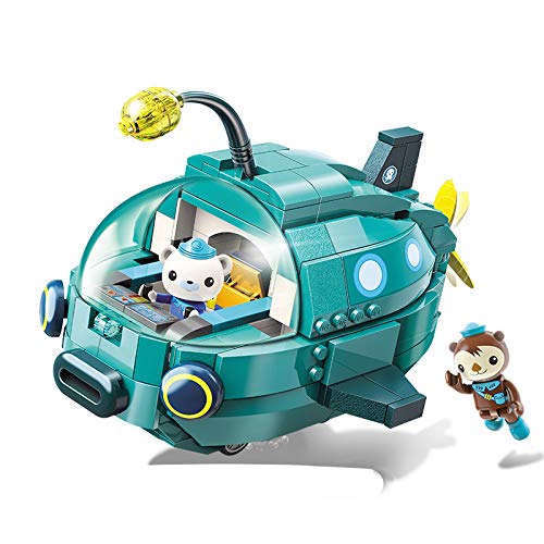 Enlighten Octonauts GUP-A Deluxe Vehicle Playset & Barnacles 323pcs Building Block Set-Without Original Box (3703)