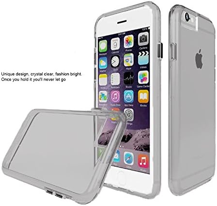 Bearic Transparent Clear Case Made For iPhone 7 Plus 5.5" (Black)