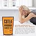 CUTEA Whooo Cares! Tea: Relieve Anxiety and Stress, Support Mental Focus, and Ease Tension with Natural Antioxidant Rich Herbs - 28 day