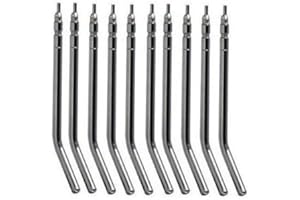 SMILEDT 20pcs Nozzles Tips Tube Dental Triple 3 Way Syringe Air Water Spray for Dental Clinic