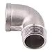 Street Elbow 90 Degree,1 Inch Male x Female NPT Thread SUS304