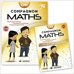 Amazon Fr Maths Cm1 Compagnon Maths Cle D Activation Sedrap Livres