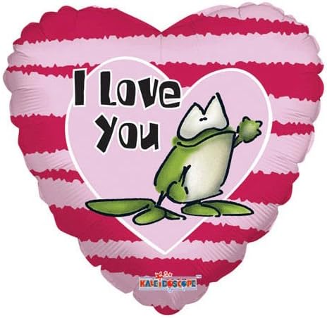 18" Jeli Deli Frog I Love You Balloon (1 ct)