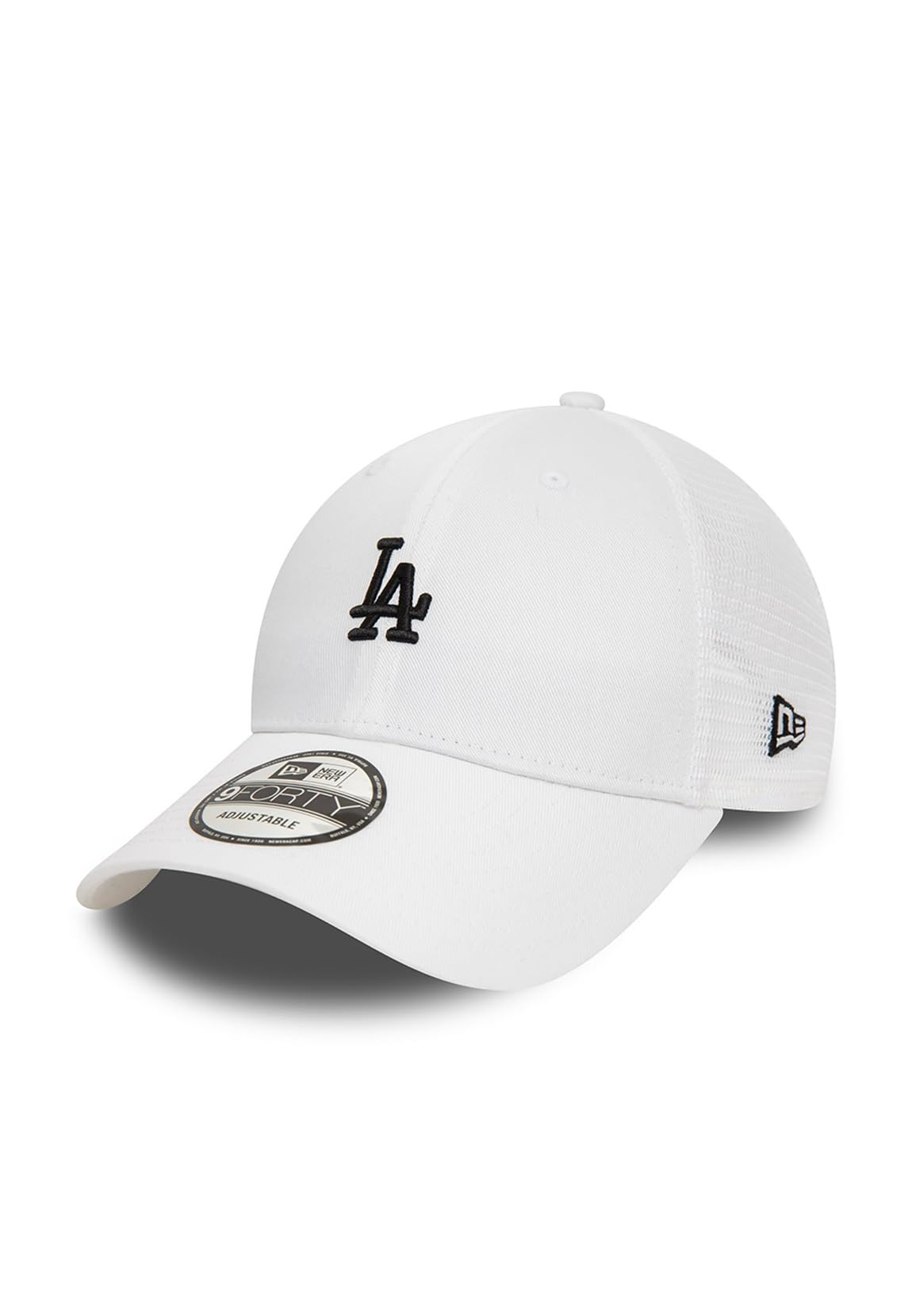 New Era Men's 9Forty Trucker Baseball Cap Hat Home Field Los Angeles Dodgers White