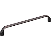Elements 239-192DBAC Brenton Collection Pull, Brushed Oil Rubbed Bronze