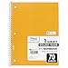 Mead Spiral Notebook, 1 Subject, College Ruled Paper, 70 Sheets, 10-1/2