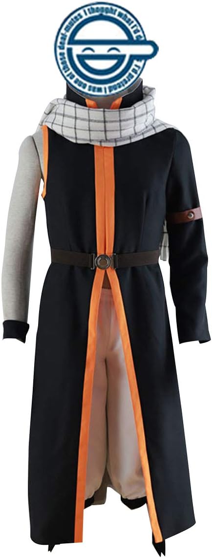 4Fun Men's Fairy Tail Cosplay Natsu Dragnee Coat 3rd