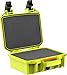 Vault by Pelican - V100 Multi-Purpose Hard Case with Foam (Bright Green)