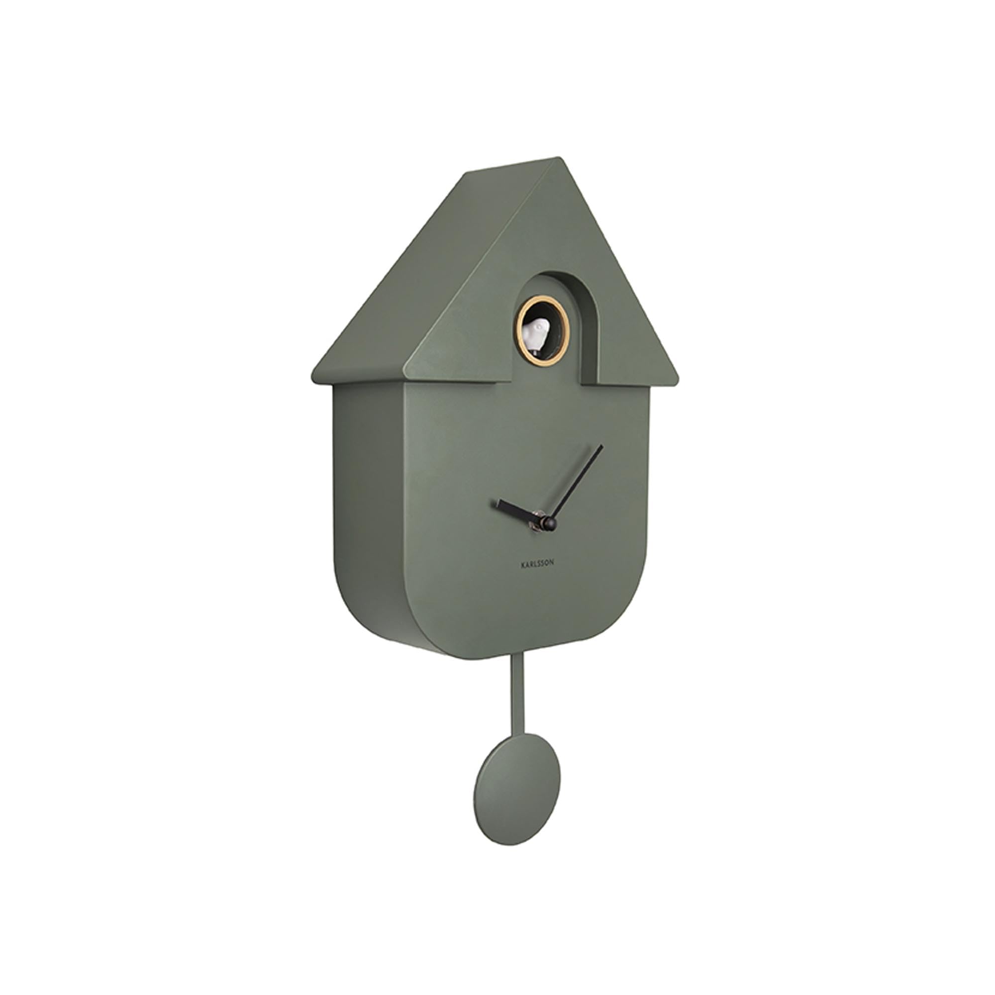 Karlsson Cuckoo House Cuckoo Cuckoo Clock - Jungle Green