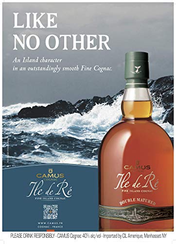 Camus Ile de Ré Double Matured Cognac mit Geschenkverpackung - 70cl 40° - Familienbesitz seit 1863 – Bild 8