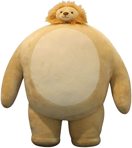 stuffed bear with tiny head